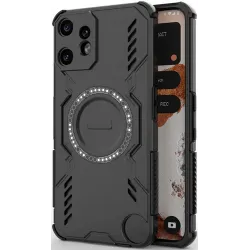 Coque arrière Phonesta Shield Armor avec MagSafe pour Nothing CMF Phone 2 Pro - Noir