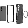 Coque arrière Phonesta Shield Armor avec MagSafe pour Samsung Galaxy S25 Plus/S24 Plus - Noir 5