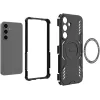 Coque arrière Phonesta Shield Armor avec MagSafe pour Samsung Galaxy S25/S24 - Noir 5