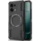 Coque arrière Phonesta Shield Armor avec MagSafe pour Oppo A6 Pro - Noir