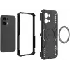 Coque arrière Phonesta Shield Armor avec MagSafe pour Oppo A6 Pro - Noir 5