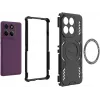 Coque arrière Phonesta Shield Armor avec MagSafe pour Motorola Edge 60 Pro - Noir 5