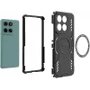 Coque arrière Phonesta Shield Armor avec MagSafe pour Motorola Edge 60 / Edge 60 Fusion - Noir 5