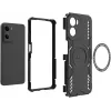 Coque arrière Phonesta Shield Armor avec MagSafe pour Motorola Moto G05 / Moto E15 - Noir 5