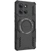 Coque arrière Phonesta Shield Armor avec MagSafe pour Motorola Moto G86/G86 Power - Noir 4
