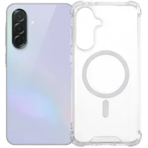 Coque arrière Phonesta Shockproof MagSafe pour Samsung Galaxy A36 - Transparent