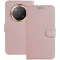Coque portefeuille Phonesta Smooth Skin pour HONOR Magic7 Lite - Or rose