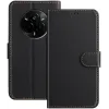 Coque portefeuille Phonesta Smooth Skin pour Realme 14 Pro - Noir