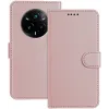 Coque portefeuille Phonesta Smooth Skin pour Realme 14 Pro Plus - Or rose