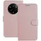 Coque portefeuille Phonesta Smooth Skin pour Realme 14 Pro Plus - Or rose