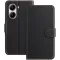 Coque portefeuille Phonesta Smooth Skin pour Xiaomi Poco X7 Pro - Noir