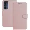 Coque portefeuille Phonesta Smooth Skin pour Samsung Galaxy A16 - Or rose
