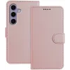 Coque portefeuille Phonesta Smooth Skin pour Samsung Galaxy S24 FE - Or rose