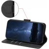 Coque portefeuille Phonesta Smooth Skin pour HONOR 400 - Noir 4