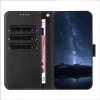 Coque portefeuille Phonesta Smooth Skin pour HONOR 400 - Noir 5