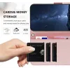Coque portefeuille Phonesta Smooth Skin pour Xiaomi Redmi Note 14 4G 164.8mm - Or rose 1