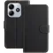 Coque portefeuille Phonesta Smooth Skin pour Xiaomi Redmi Note 14 4G 164.8mm - Noir