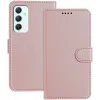 Coque portefeuille Phonesta Smooth Skin pour Samsung Galaxy A35 - Or rose 0