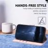 Coque portefeuille Phonesta Smooth Skin pour Samsung Galaxy A35 - Or rose 3