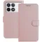 Coque portefeuille Phonesta Smooth Skin pour Xiaomi 14T Pro - Or rose