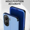 Coque à rabat Phonesta Smart Mirror View pour Xiaomi Poco X7 Pro - Violet 5