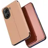 Coque à rabat Phonesta Smart Mirror View pour Xiaomi Poco X7 Pro - Or rose 1