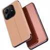 Coque à rabat Phonesta Smart Mirror View pour Xiaomi Redmi Note 14 4G - Or rose 1