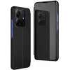 Coque à rabat Phonesta Smart Mirror View pour Xiaomi Redmi Note 14 4G - Noir 0