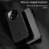 Coque à rabat Phonesta Smart Mirror View pour Xiaomi Redmi Note 14 Pro Plus - Violet 1
