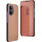 Coque à rabat Phonesta Smart Mirror View pour HONOR 400 - Or rose