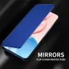 Coque à rabat Phonesta Smart Mirror View pour HONOR 400 - Or rose 7