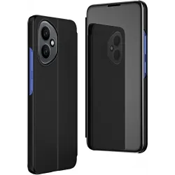 Coque à rabat Phonesta Smart Mirror View pour HONOR 400 - Noir