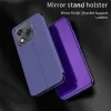 Coque à rabat Phonesta Smart Mirror View pour HONOR 400 Lite - Indigo 1