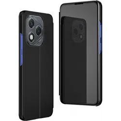 Coque à rabat Phonesta Smart Mirror View pour HONOR 400 Lite - Noir