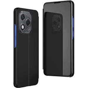 Coque à rabat Phonesta Smart Mirror View pour HONOR 400 Lite - Noir