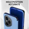 Coque à rabat Phonesta Smart Mirror View pour HONOR 400 Pro - Or 2