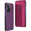 Coque à rabat Phonesta Smart Mirror View pour HONOR 400 Pro - Violet 0