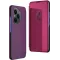 Coque à rabat Phonesta Smart Mirror View pour HONOR 400 Pro - Violet