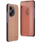 Coque à rabat Phonesta Smart Mirror View pour HONOR 400 Pro - Or rose