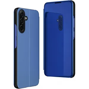 Coque à rabat Phonesta Smart Mirror View pour Samsung Galaxy A17/A26 - Bleu