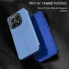 Coque à rabat Phonesta Smart Mirror View pour Xiaomi 15T - Violet 1