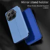 Coque à rabat Phonesta Smart Mirror View pour Xiaomi 15T Pro - Indigo 1