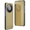 Coque à rabat Phonesta Smart Mirror View pour HONOR Magic8 Lite - Or 0