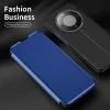 Coque à rabat Phonesta Smart Mirror View pour HONOR Magic8 Lite - Or rose 3