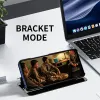 Coque à rabat Phonesta Smart Mirror View pour HONOR Magic8 Lite - Noir 6