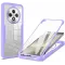 Coque intégrale Phonesta Slim Protect 360 protecteur d'écran pour Oppo Reno12 F/Reno12 FS - Violet