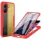 Coque intégrale Phonesta Slim Protect 360 protecteur d'écran pour Xiaomi Poco X7 Pro - Rouge