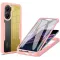 Coque intégrale Phonesta Slim Protect 360 protecteur d'écran pour Xiaomi Poco X7 Pro - Rose
