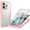 Coque intégrale Phonesta Slim Protect 360 protecteur d'écran pour Xiaomi Redmi Note 14 4G - Rose