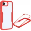 Coque intégrale Phonesta Slim Protect 360 protecteur d'écran pour Apple iPhone 17e/16e - Rouge
